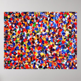 CIRCUS COLORS POSTER