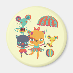 Circus Cuties Magnet