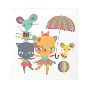 Circus Cuties Notepad