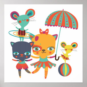 Circus Cuties Poster