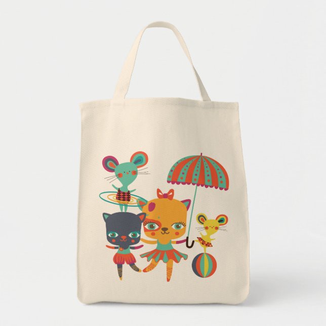 Circus Cuties Tote Bag (Front)