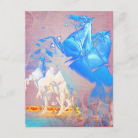 Circus Digital Art Horses