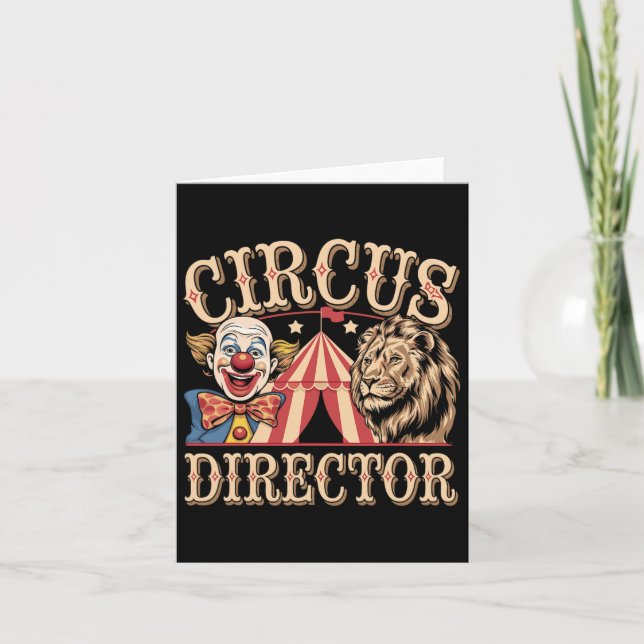 Circus Director  Card (Front)