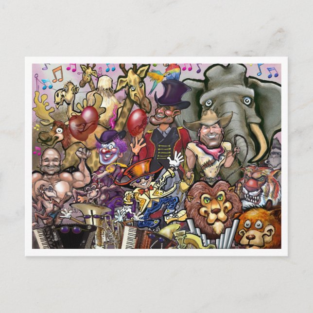 Circus Dream Postcard (Front)