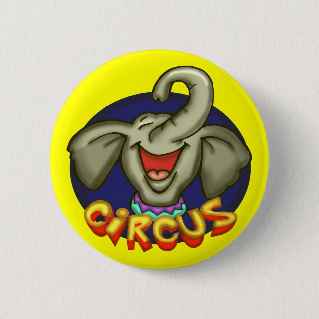 Circus Elephant Buttons (Front)