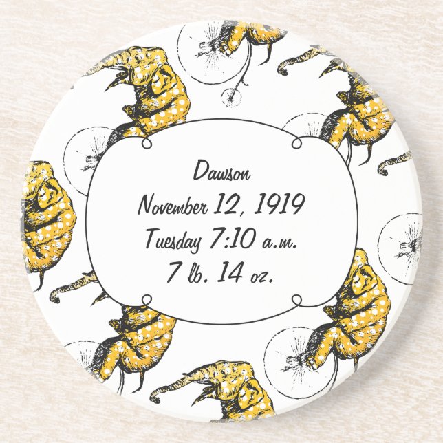 Circus Elephant Gifts Coaster (Front)