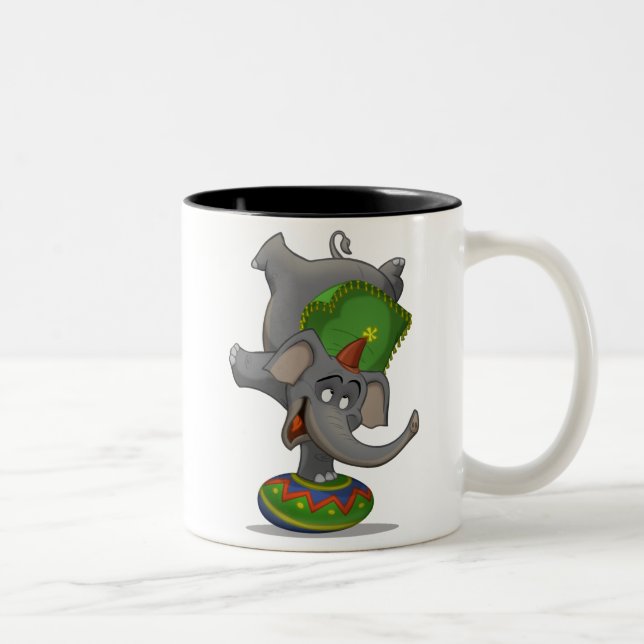 Circus Elephant Mug (Right)