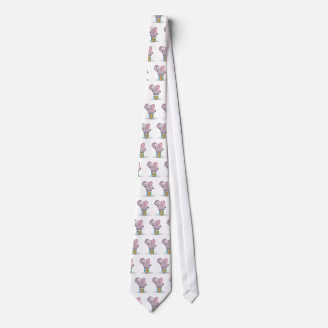 Circus Elephant Tie (Front)