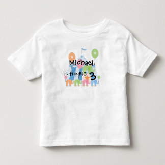 Circus Elephants Customisable Birthday T-shirt