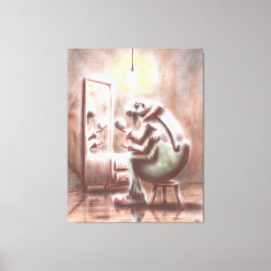 Circus Flea Canvas Print