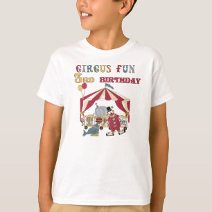 Circus Fun 3rd Birthday T-Shirt