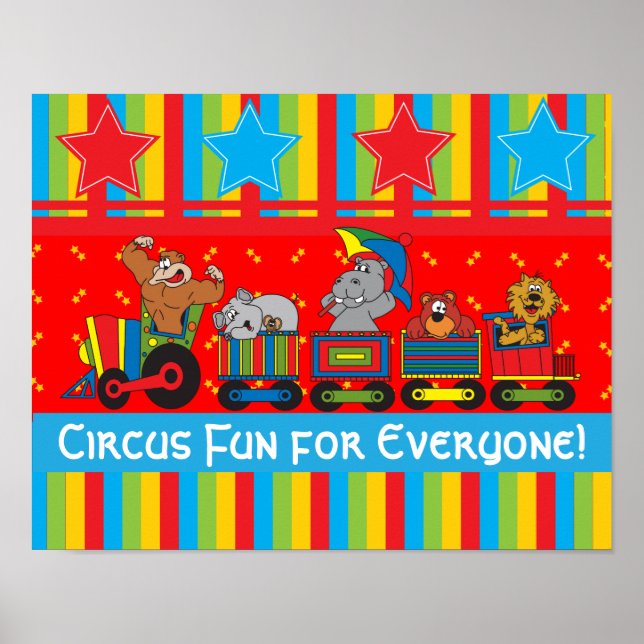 Circus Fun for Everyone Poster (Front)