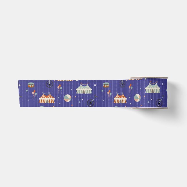 Circus Fun Satin Ribbon (Front)