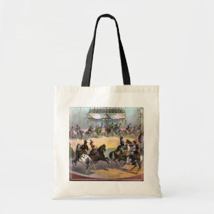 Circus Grand Finale, Circa 1872. Tote Bag