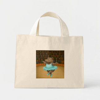 Circus hippo Tote Bag