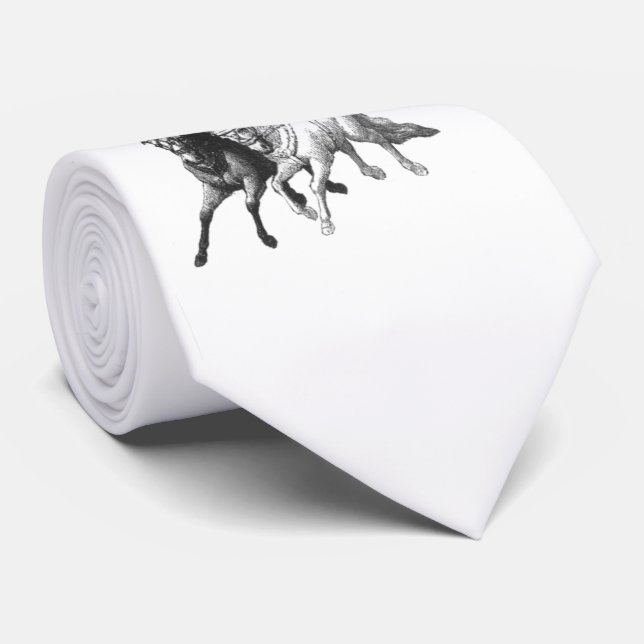 Circus Horses Tie (Rolled)