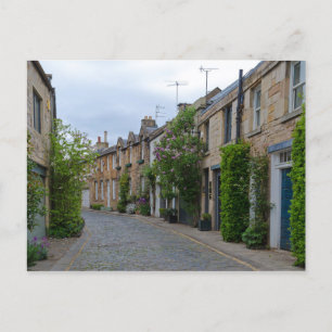 Circus Lane Edinburgh Postcard