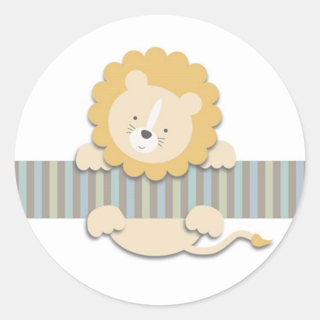Circus Lion | Stickers (Front)