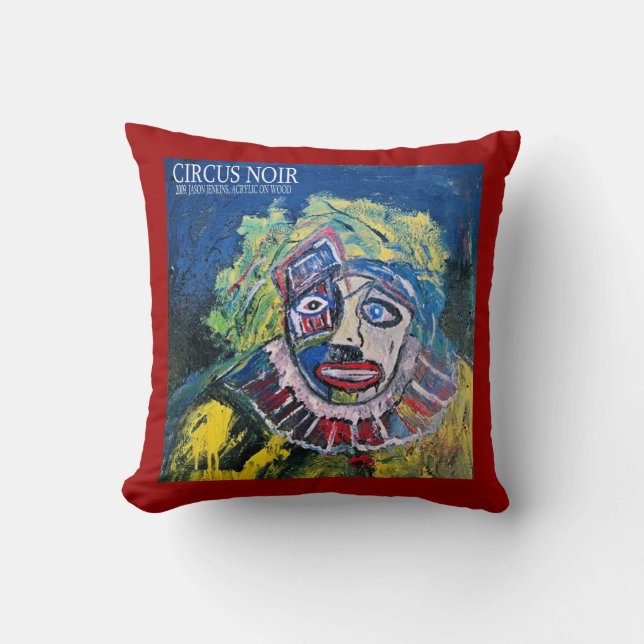 CIRCUS NOIR CUSHION (Front)