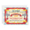 Circus or Carnival Ticket Birthday Invitation