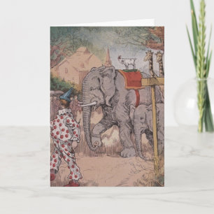 "Circus Parade" Greeting Card