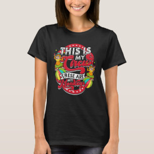 Circus Party Gift Clown Lion Fire Ring Acrobat Fun T-Shirt