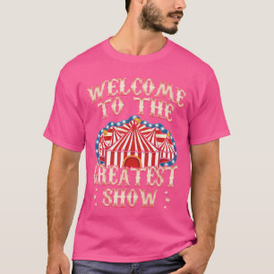 Circus Party Gift Clown Lion Fire Ring Acrobat Fun T-Shirt