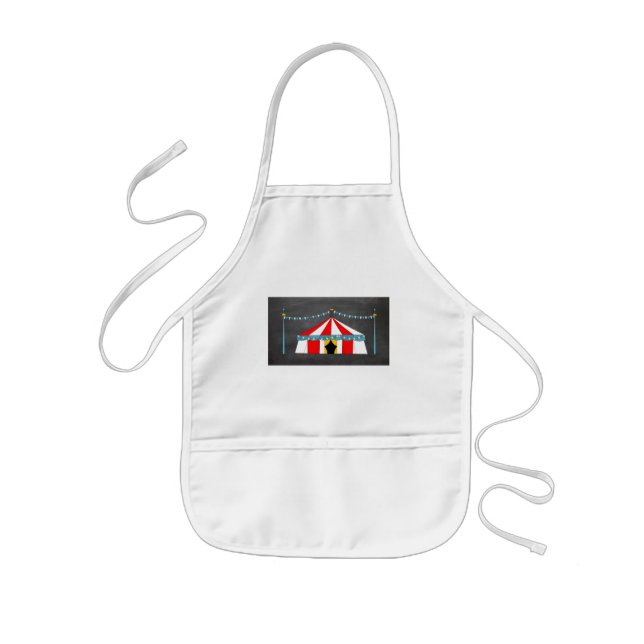 Circus Party Gifts Kids Apron (Front)
