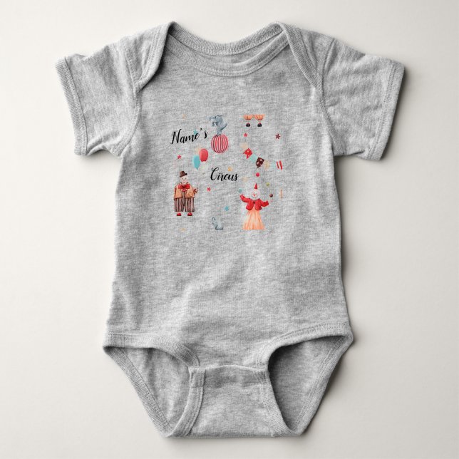 Circus Performance Baby Body Suit Baby Bodysuit (Front)