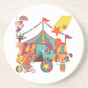 Circus Performers Coaster