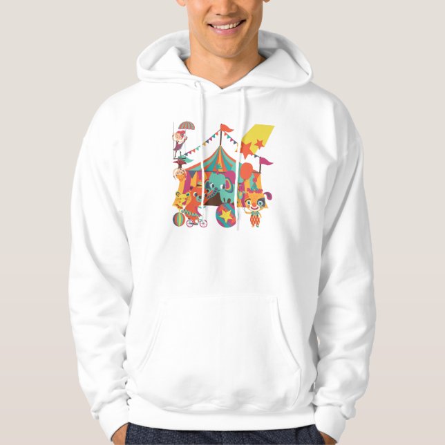 Circus Performers Hoodie (Front)