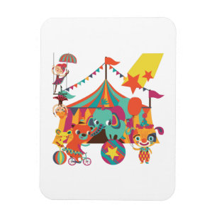 Circus Performers Magnet