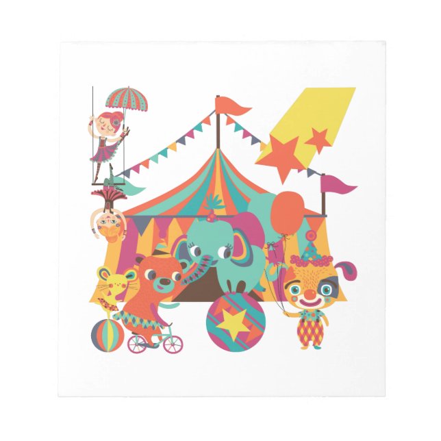 Circus Performers Notepad (Front)