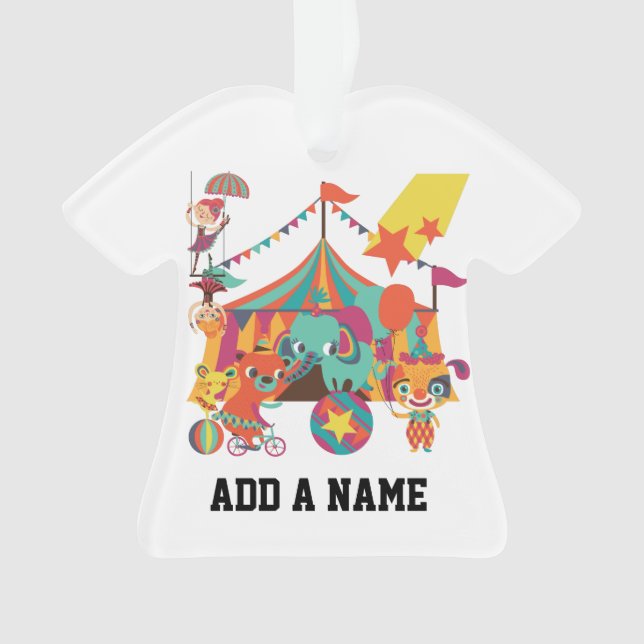 Circus Performers Ornament (Front)