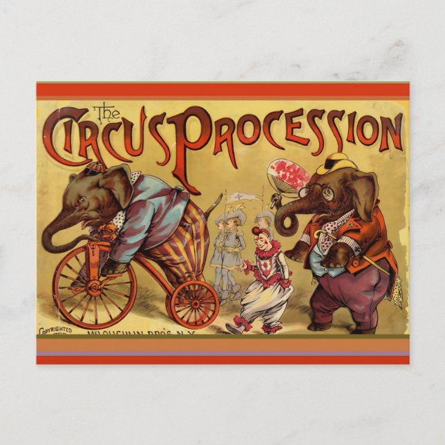 Circus Postcard (Front)