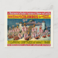 Circus Poster Of Dancers Before The Moorish King