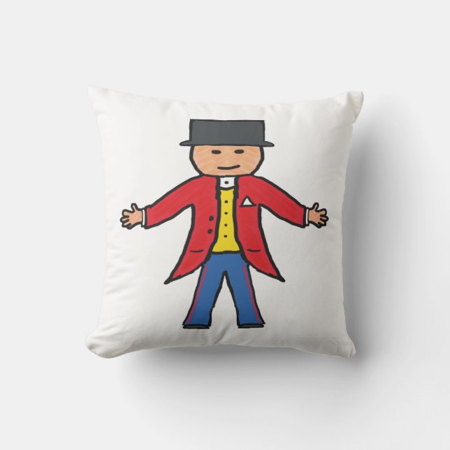 Circus Ringmaster Cushion (Front)