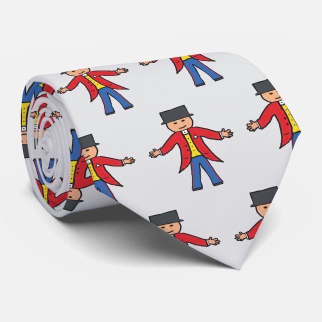 Circus Ringmaster Tie (Rolled)