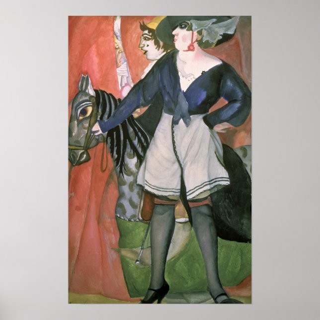 Circus Scene, 1917 Poster (Front)