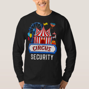 Circus Security Carnival Costume Carny Event Staff T-Shirt