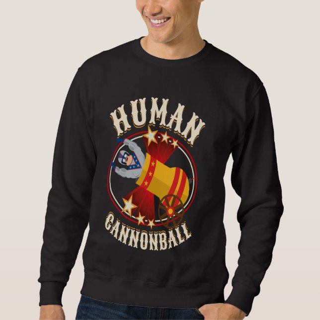 Circus Shirt -Human Cannonball Costume - Human Can (Front)