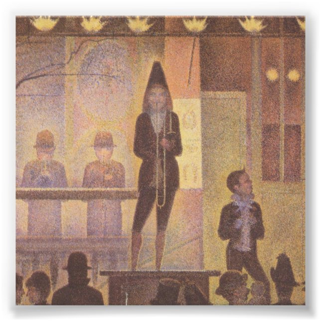 Circus Sideshow by Georges Seurat Photo Print (Front)