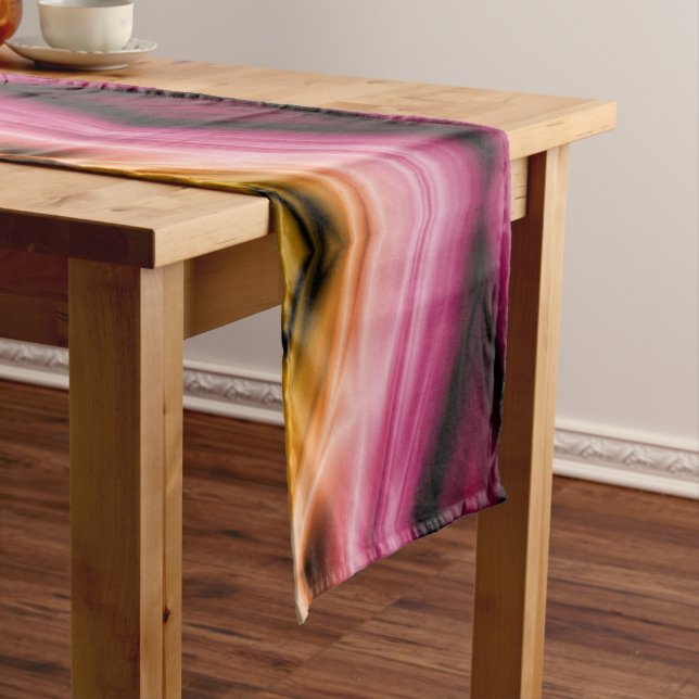 Circus Silk Short Table Runner (In Situ)