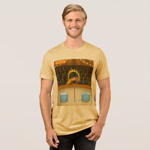 Circus squid Tri-Blend shirt
