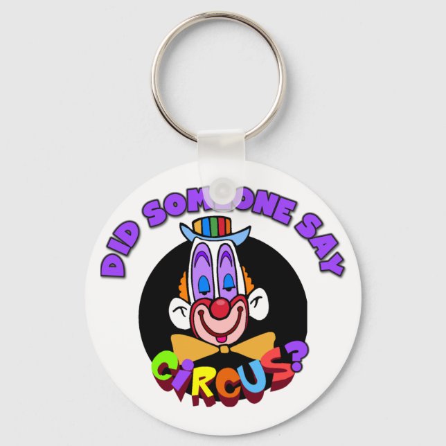 Circus T-shirts and Gifts Key Ring (Front)