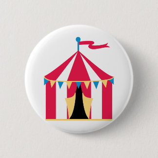 Circus Tent 6 Cm Round Badge