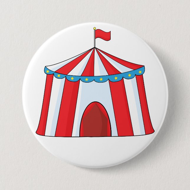Circus Tent Button (Front)