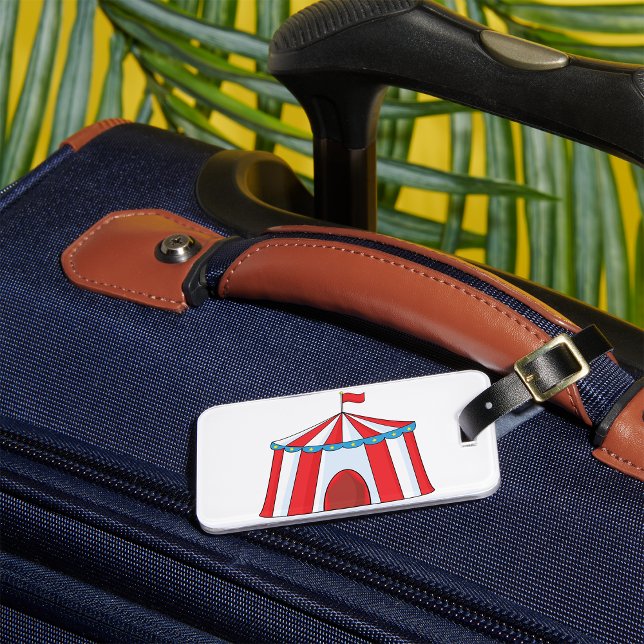 Circus Tent Luggage Tags (Creator Uploaded)
