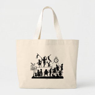 Circus Troupe Large Tote Bag