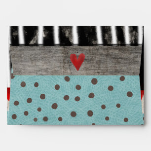 Circus Vintage Envelope